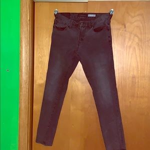 31/32 Aeropostale black washed skinny jeans
